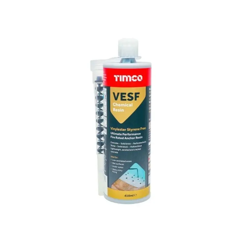 TIMCO Vinylester Styrene Free Chemical Anchor Resins - 410ml