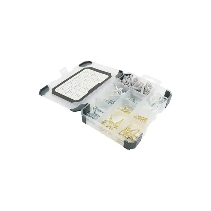 TIMCO Hooks & Eyes Mixed Tray - 133pcs
