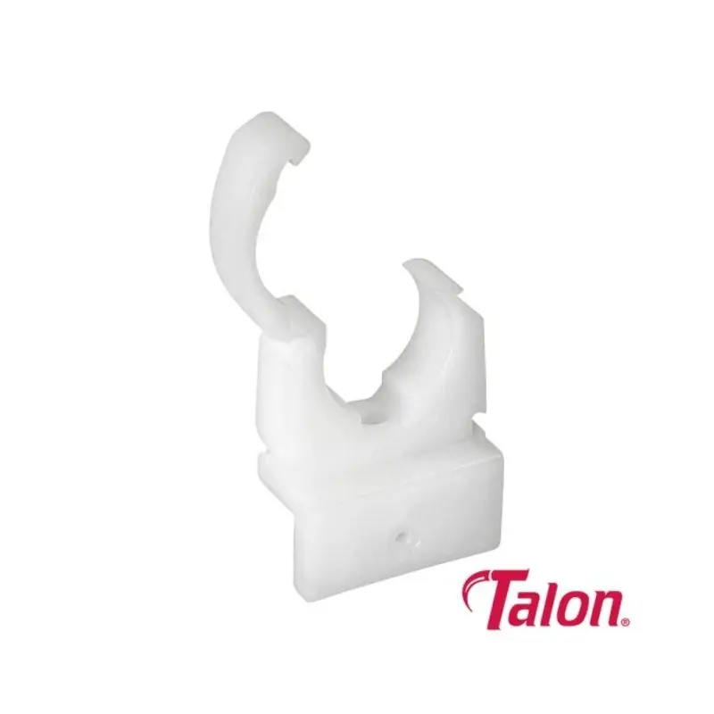 Talon EZ Joist Pipe Clips White - 22mm - Pack of 100 Pieces