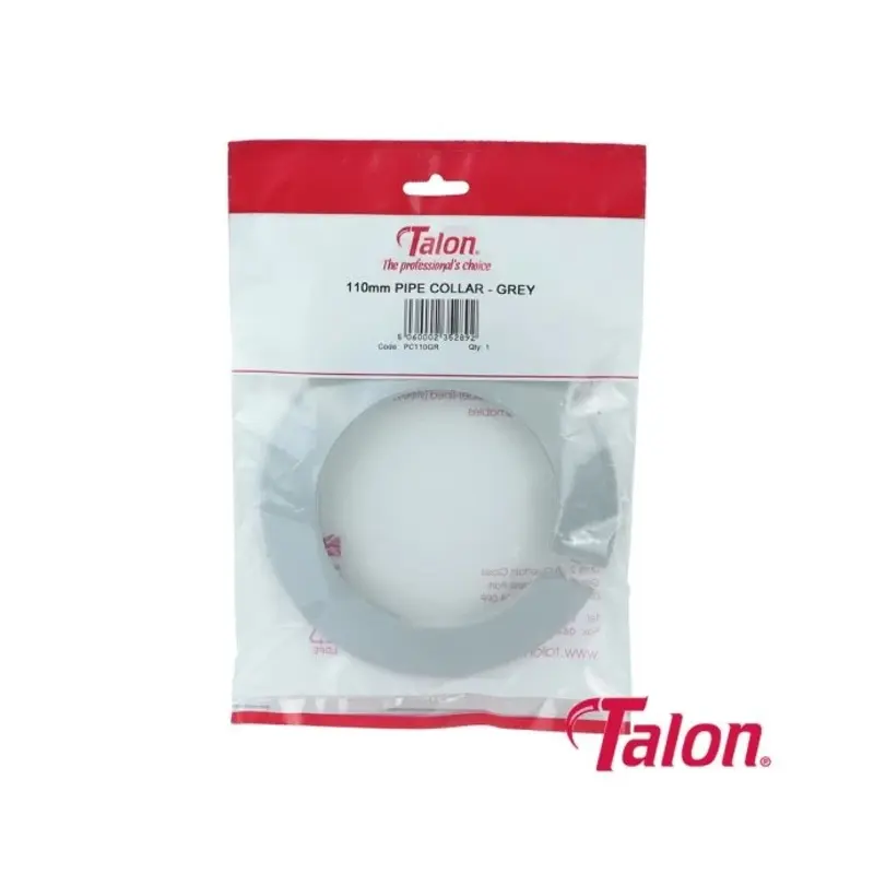 Talon Pipe Collar Grey - 110mm