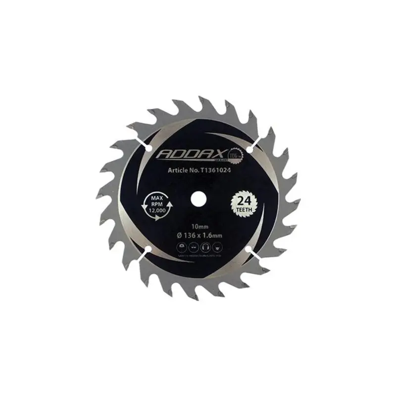 TIMCO Handheld Cordless Circular Saw Blade - 136 x 10 x 24T