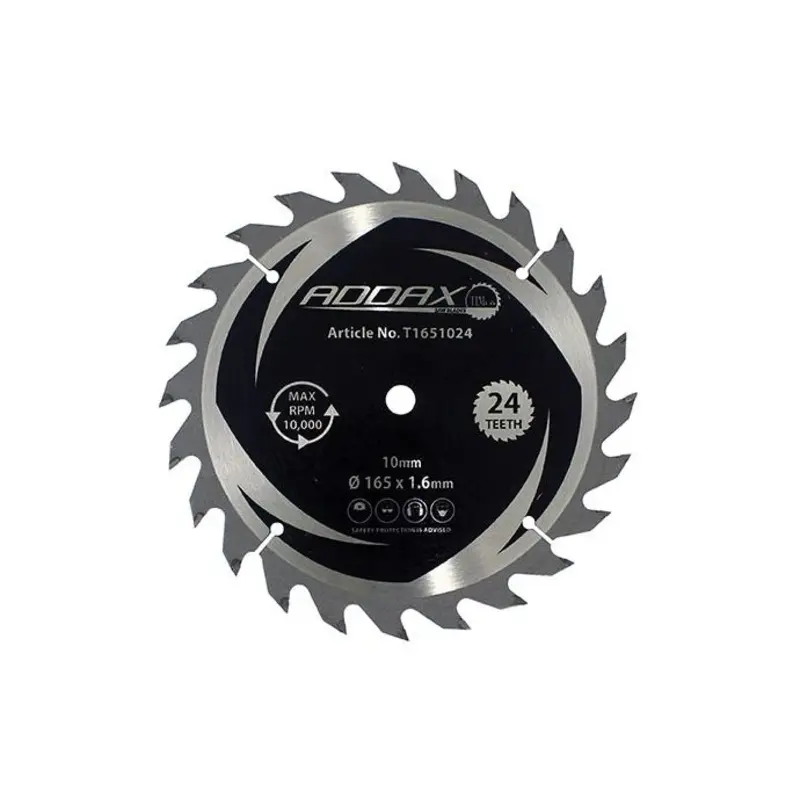 TIMCO Handheld Cordless Circular Saw Blade - 165 x 10 x 24T