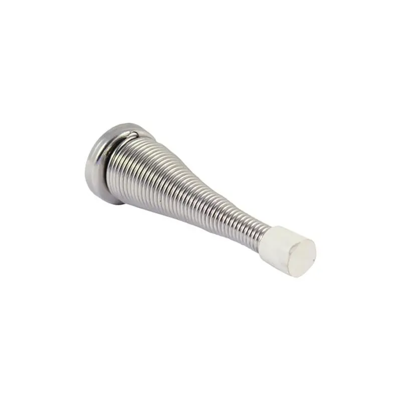 TIMCO Spring Door Stops Nickel - 78 x 24 - Pack of 2 Pieces
