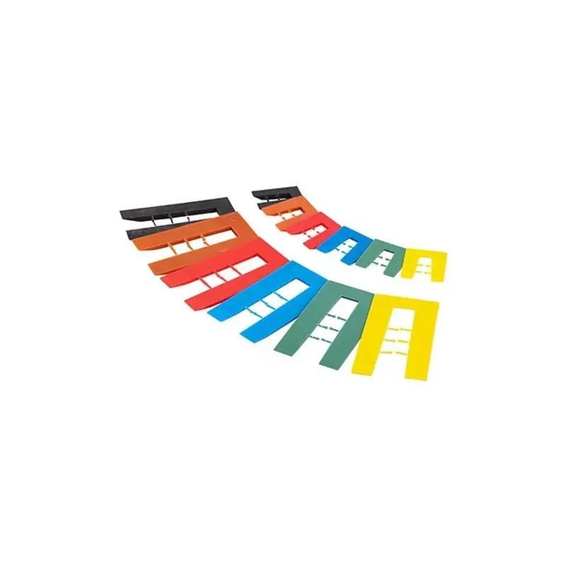 TIMCO Assorted Horseshoe Shims - 1.0 - 6.0mm - Pack of 200 Pieces