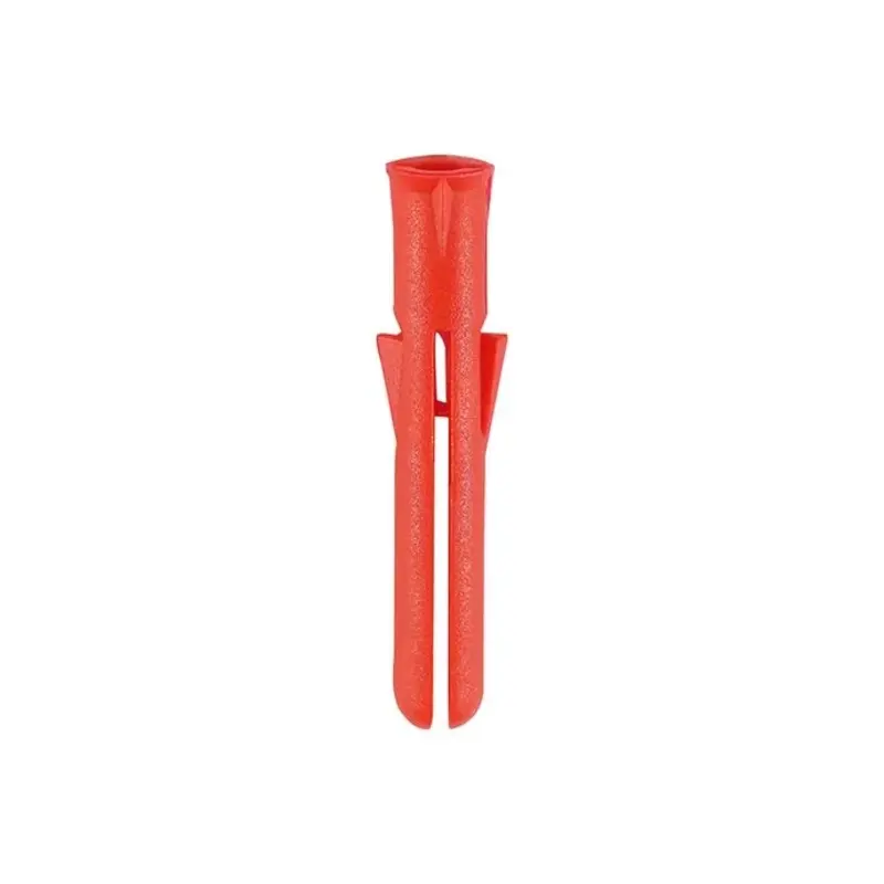 TIMCO Red Premium Plastic Plugs - 34mm - Pack of 1000 Pieces