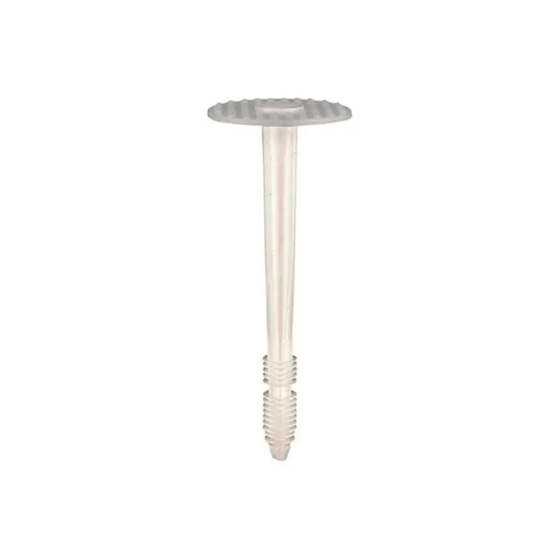 TIMCO Plastic Insulation Fixings White - 8.0 x 90 - Pack of 100 Pieces