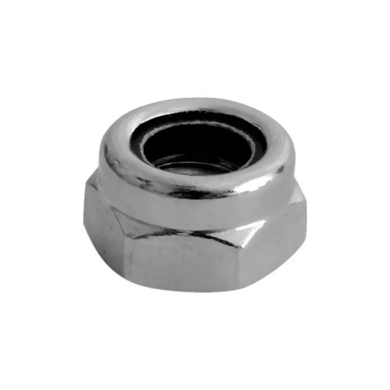 TIMCO Nylon Insert Nuts Type T DIN985 A2 Stainless Steel - M5 - Pack of 10 Pieces