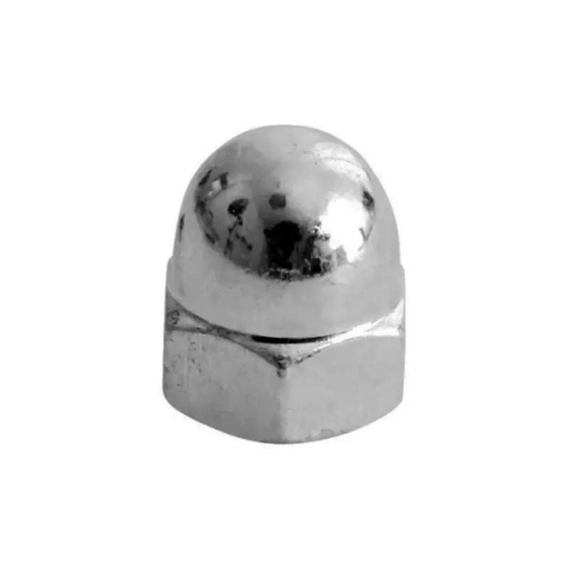 TIMCO Hex Dome Nuts DIN1587 A2 Stainless Steel - M6 - Pack of 10 Pieces