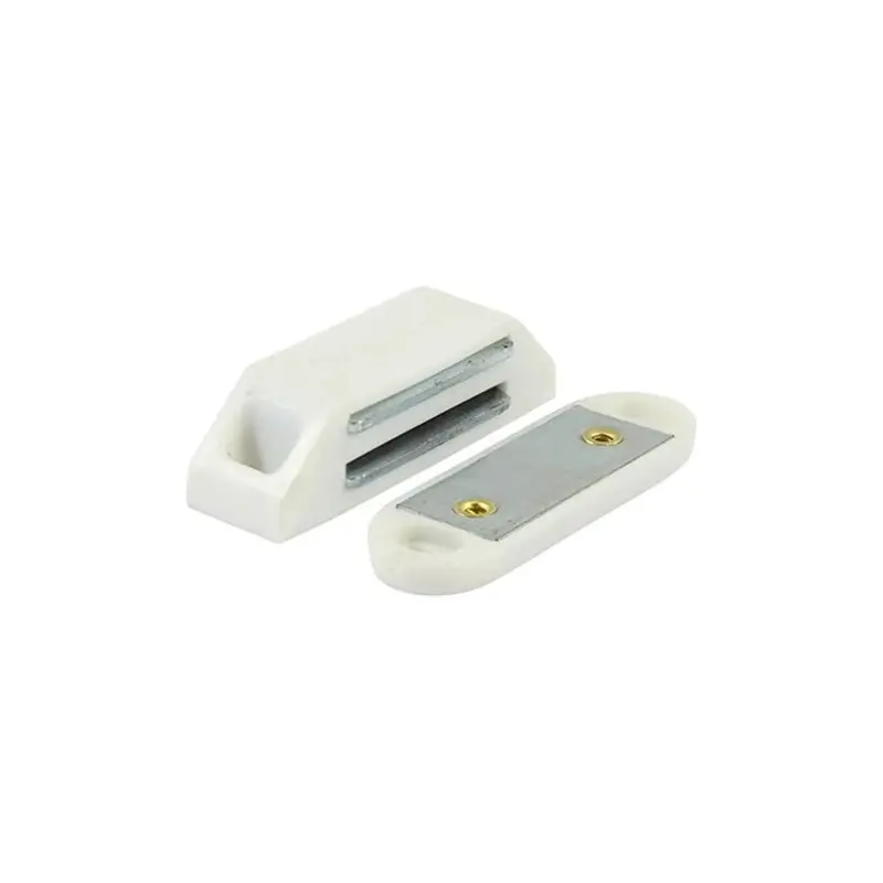 TIMCO Magnetic Catches White - 6kg - Pack of 2 Pieces