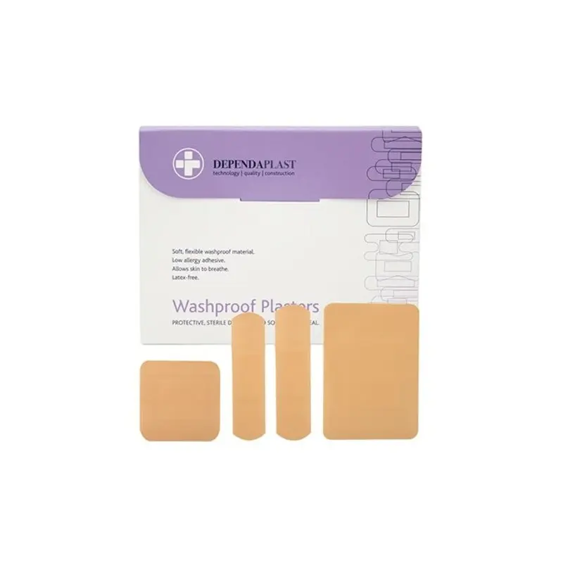 TIMCO Washproof Plasters - Assorted - Pack of 100 Pieces
