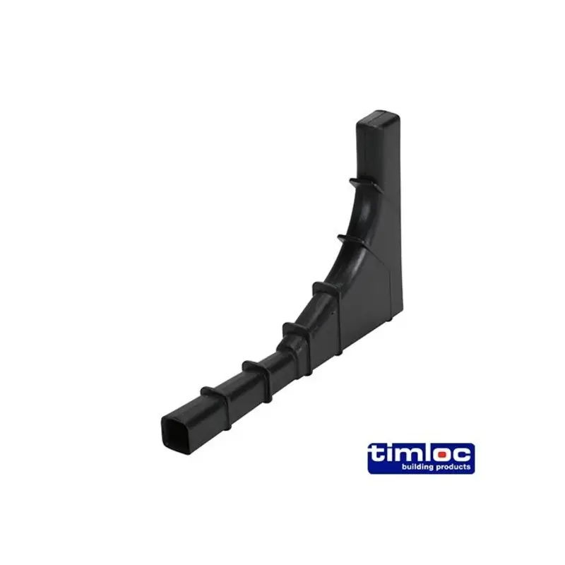 Timloc Invisiweep Wall Weep Black - 65 x 10 x 102mm - Pack of 50 Pieces