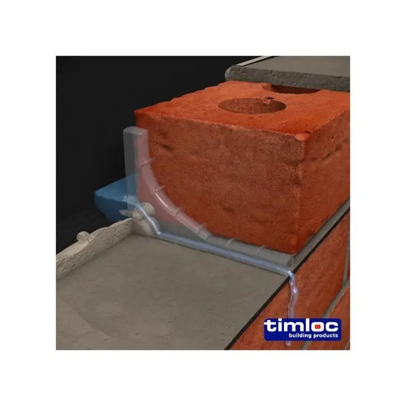 Timloc Invisiweep Wall Weep Terracotta - 65 x 10 x 102mm - Pack of 50 Pieces