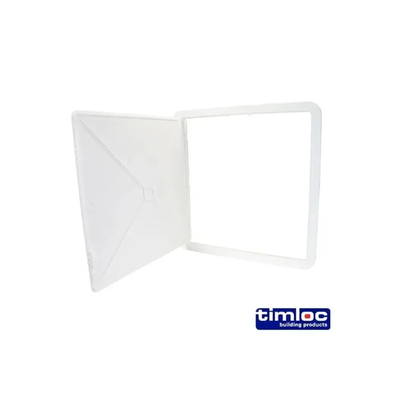 Timloc Access Panel Plastic White - 470 x 470mm