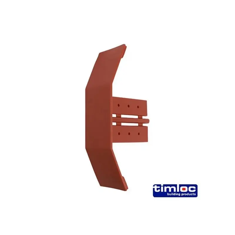 Timloc Ambi-Verge Eaves Starter Terracotta - 155 x 105mm