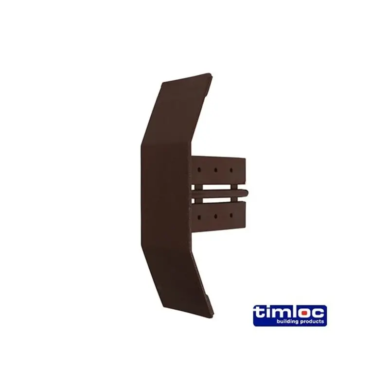 Timloc Dry Verge Eaves Starter Brown - 155 x 105mm