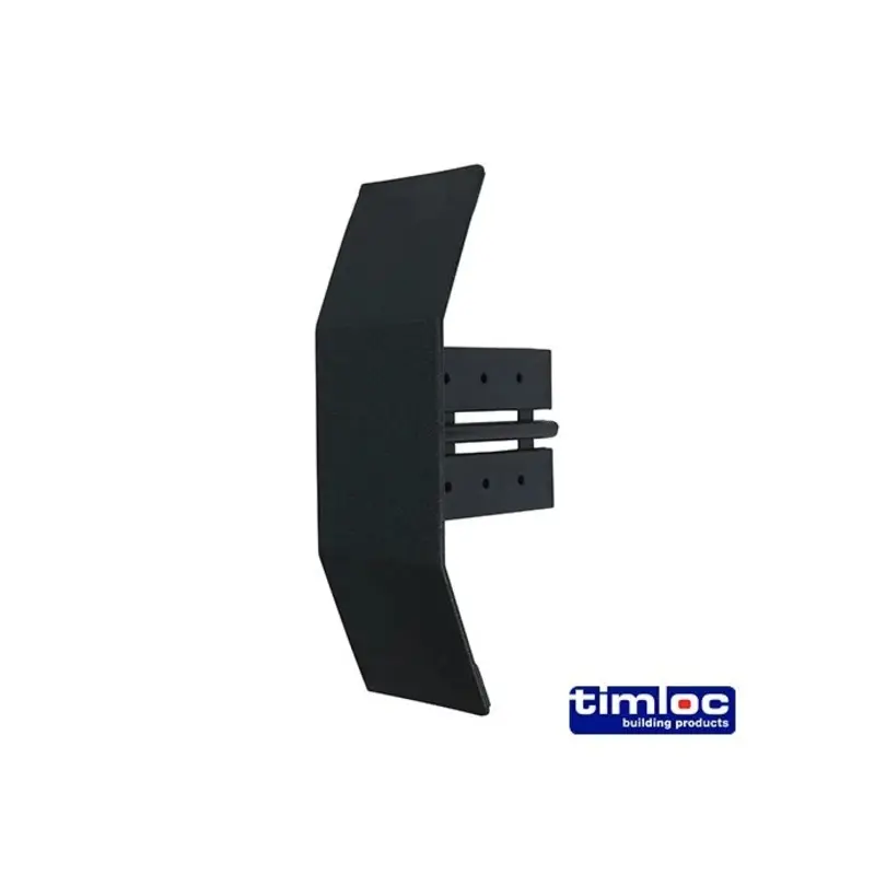 Timloc Dry Verge Eaves Starter Grey - 155 x 105mm