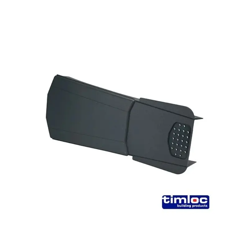 Timloc Dry Verge Unit Grey - 405 x 95/160mm - Pack of 20 Pieces