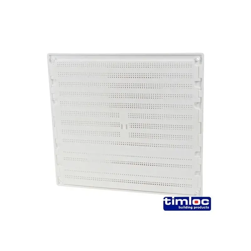 Timloc Hit and Miss Louvre Mini Vent White - 165 x 89mm