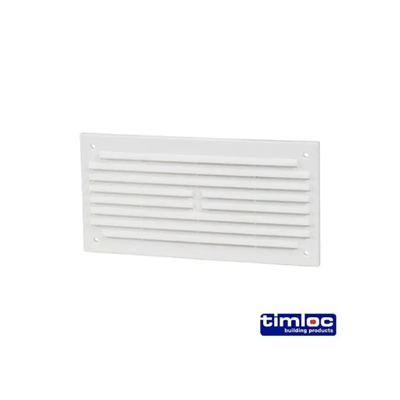 Timloc Louvre Mini Vent White - 165 x 89mm