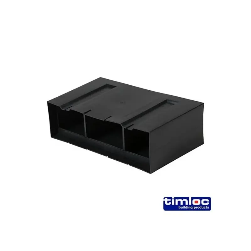 Timloc Underfloor Vent Horizontal Front Extension  - + 115mm - Pack of 20 Pieces