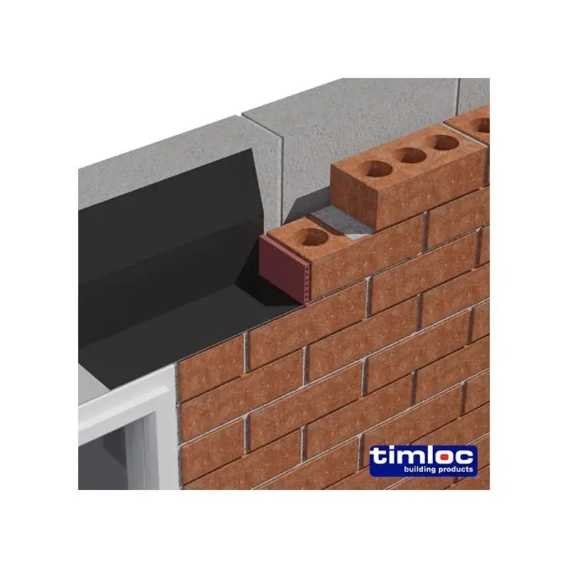 Timloc Cavity Wall Weep Vent White - 65 x 10 x 100mm - Pack of 50 Pieces