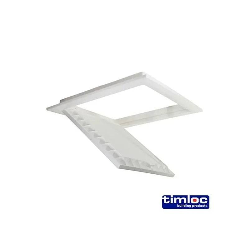 Timloc Loft Access Door Hinged White - 562 x 662mm