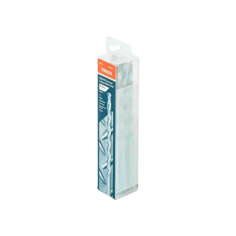 TIMCO Ground Long Jobber Drills HSS M2 - 7.0mm - Pack of 5 Pieces