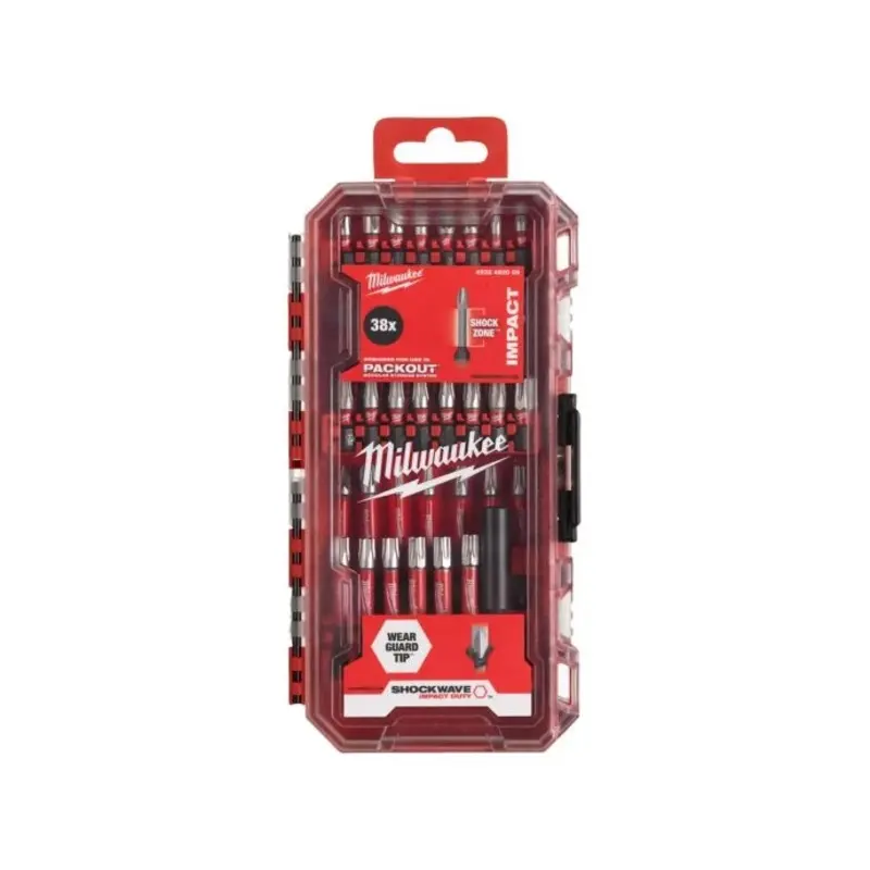 Milwaukee 4932492009 38 Piece Shockwave Impact Driver Bit Set