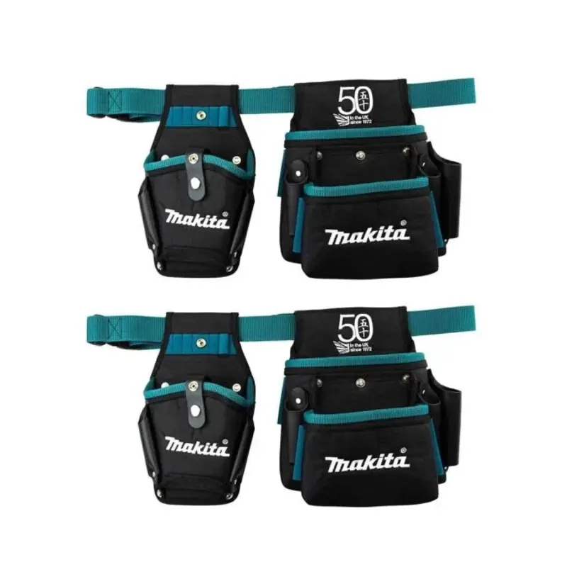 Makita Tool Belt With 2 Pouches Twin Pack 1200mm