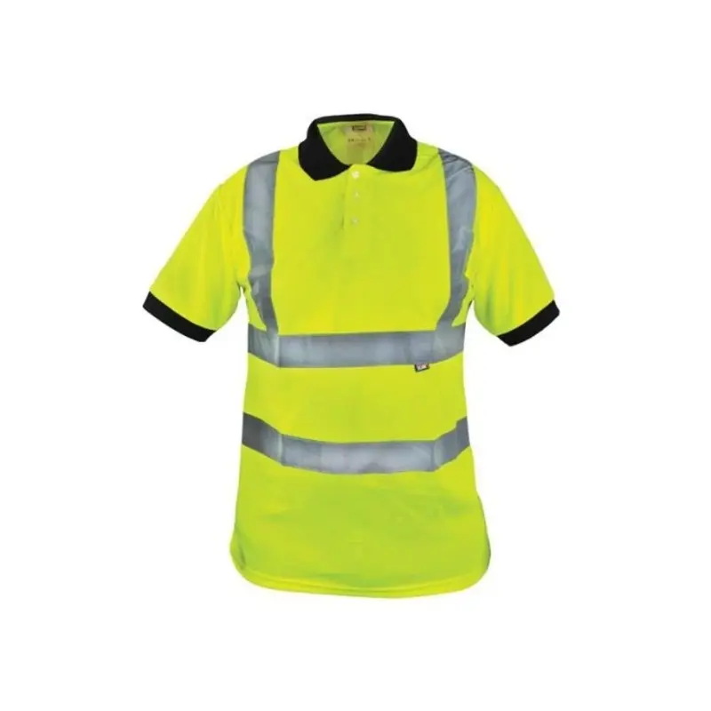 Scan Hi-Vis Yellow Polo Shirt - XL (46in)