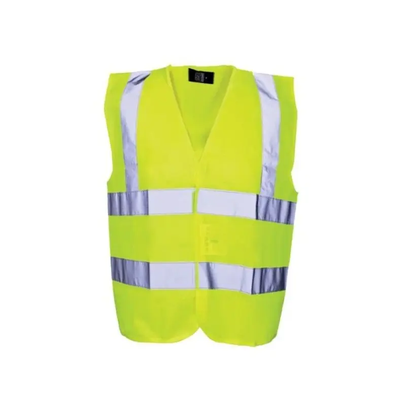 Scan Hi-Vis Yellow Waistcoat - Child 10-13 (35in)