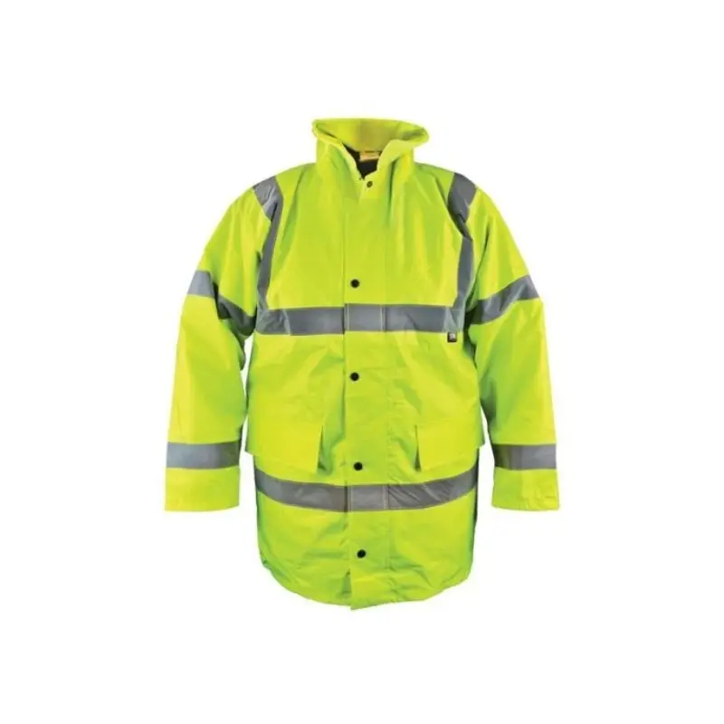 Scan Hi-Vis Yellow Motorway Jacket L (44in)
