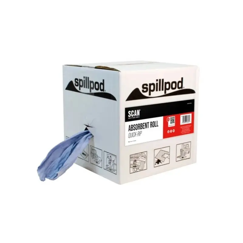 Scan SCASCPAPROLL Paper Towel Wiping Roll - 200mm x 150m