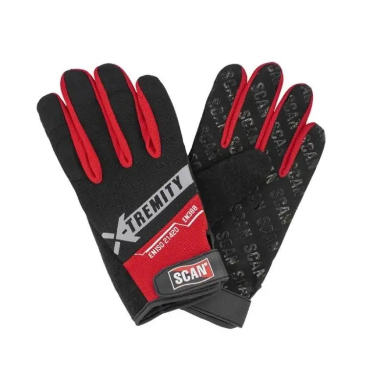Scan Work Gloves with Touch Screen Function - XL (Size 10)