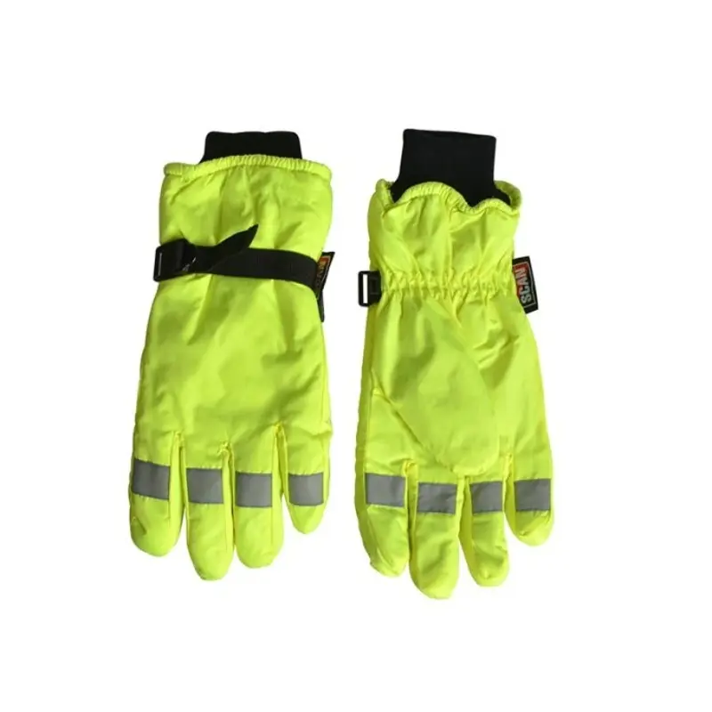 Scan Hi-Visibility Gloves Yellow - XL (Size 10)