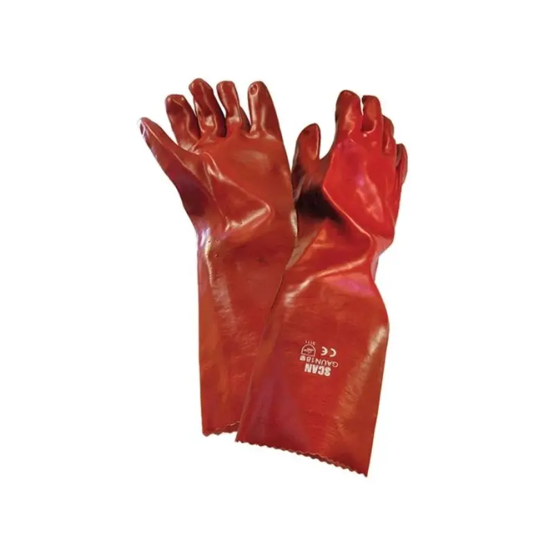 Scan PVC Gauntlet 45cm (18in) - L (Size 9)
