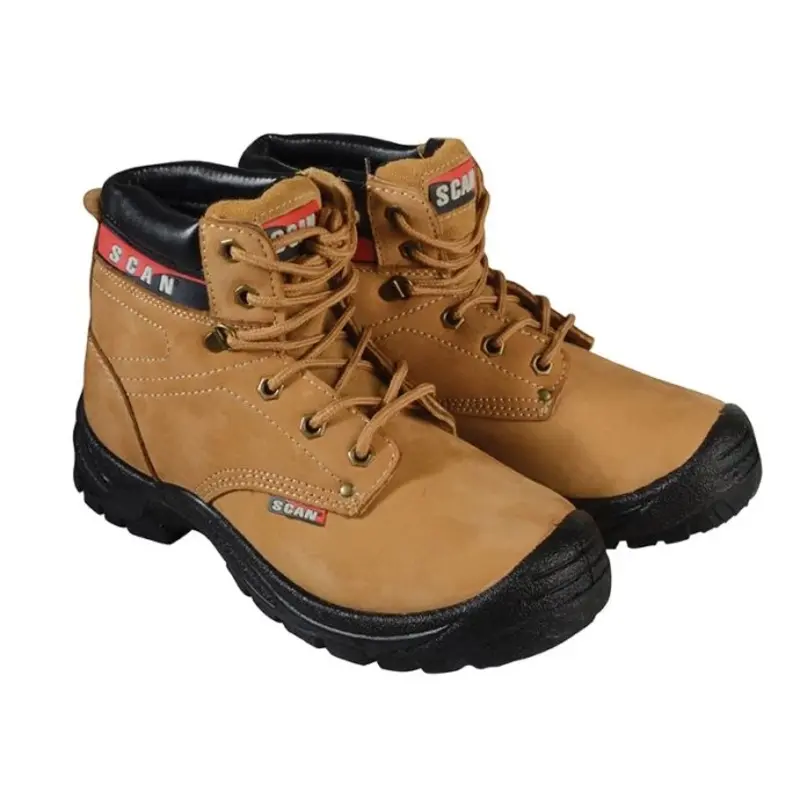 Scan Cougar Safety Boots Nubuck UK 12 EUR 47
