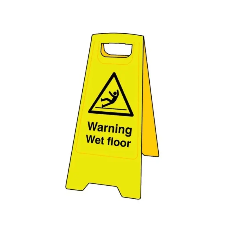 Scan Heavy-Duty 'A' Board Warning Wet Floor