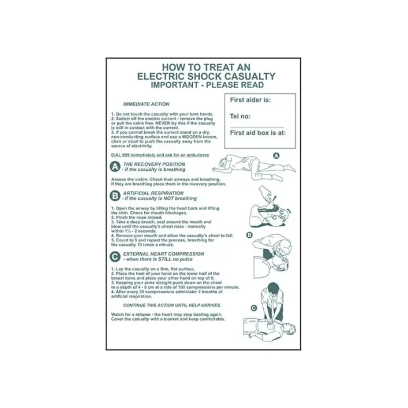 Scan How To Treat An Electric Shock Casualty