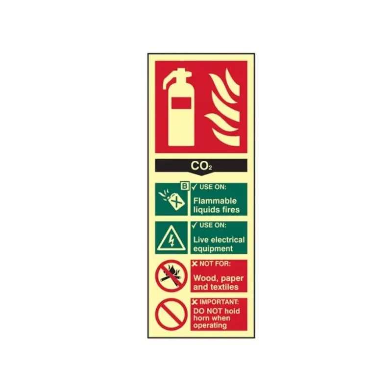 Scan Fire Extinguisher 75 x 200mm