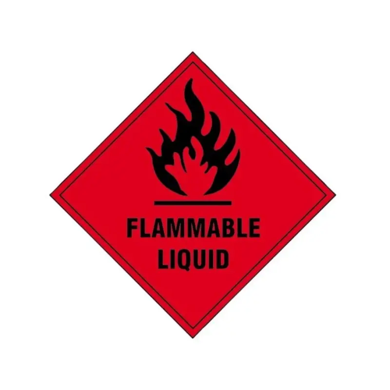 Scan Flammable Liquid SAV - 100 x 100mm