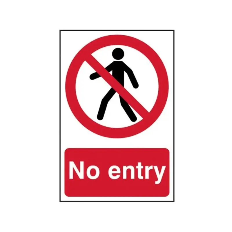 Scan No Entry - PVC 200 x 300mm