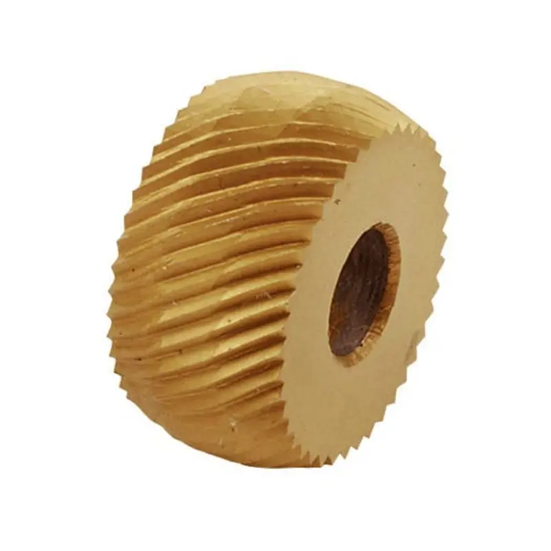 Interstate 20 x 8 x 6 x 0.8mm BL Left Hand Spiral TiN Convex Knurl