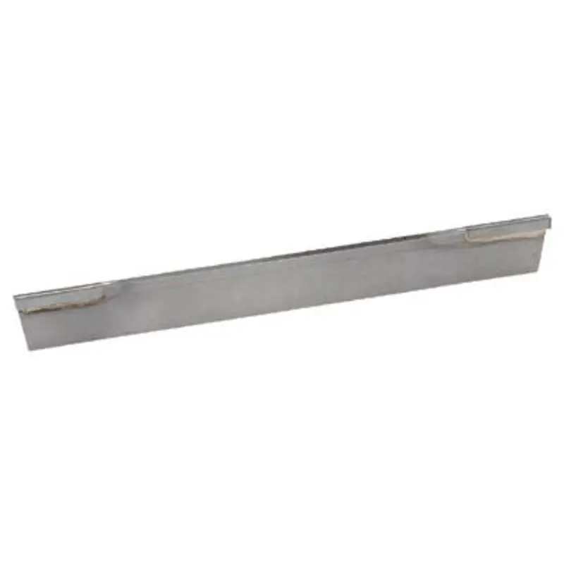 Accupro 1/8 x 1 - 1/8in V Groove Double End T Style Brazed Cut Off Blade