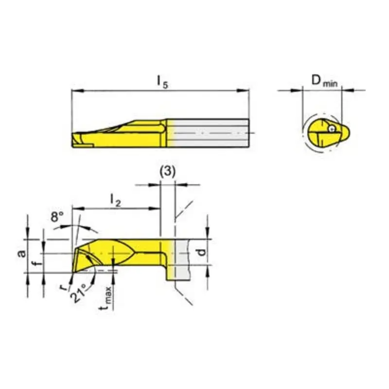 Horn R105.1809.2.2TN35 Boring And Profiling Insert