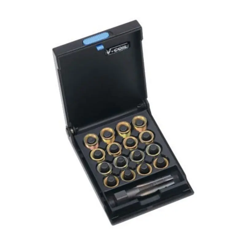 V-Coil Solid Insert Spark Plug Thread Repair Kits - Metric  | MSC Industrial Supply Co.