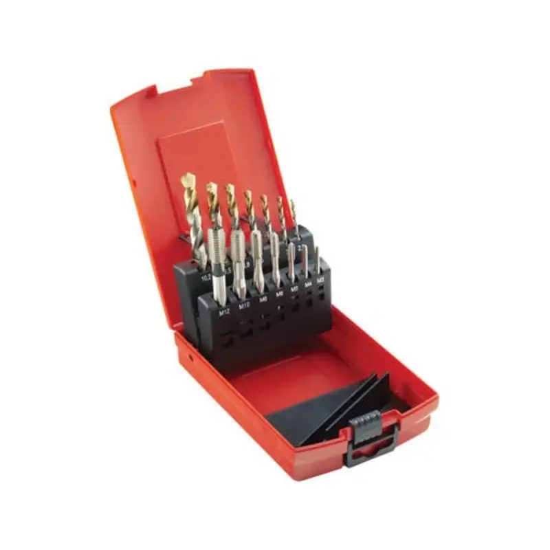 Dormer E500+A002 14 Piece Drill and Tap Set