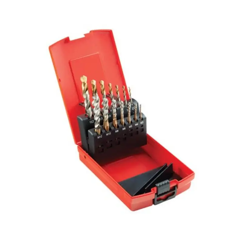 Dormer E003+A002 14 Piece Drill and Tap Set