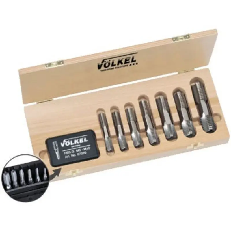 Volkel 11 Piece Hex Tap Set