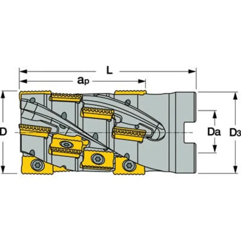 Iscar MILLSHRED P290 SM 90 Shred Face Milling Bodies  | MSC Industrial Supply Co.